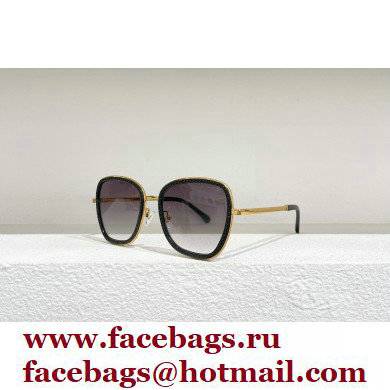 chanel Metal & Strass Square Sunglasses A71459 05 2022